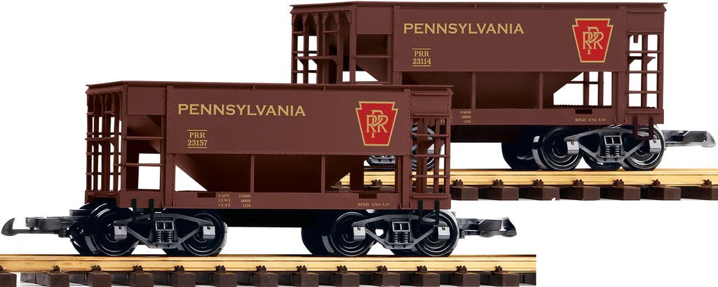 Piko 38972 Pennsylvania Railroad (PRR) Ore Car, 2 - Pack (G - Scale) - Wolfe Nursery